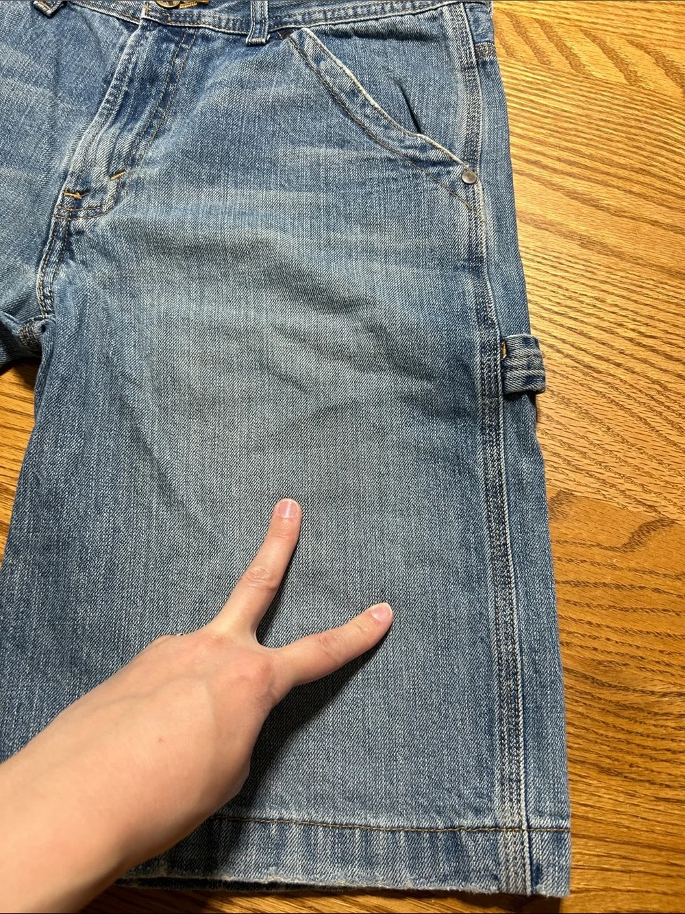 Levi’s Long Utility Jorts See Measurements Boys 16 Regular